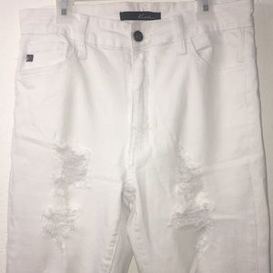 🕊NWOT, White Ripped Jeans🕊
